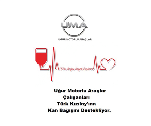 UMA Çalışanlarından Türk Kızılayı'na Kan Bağışı